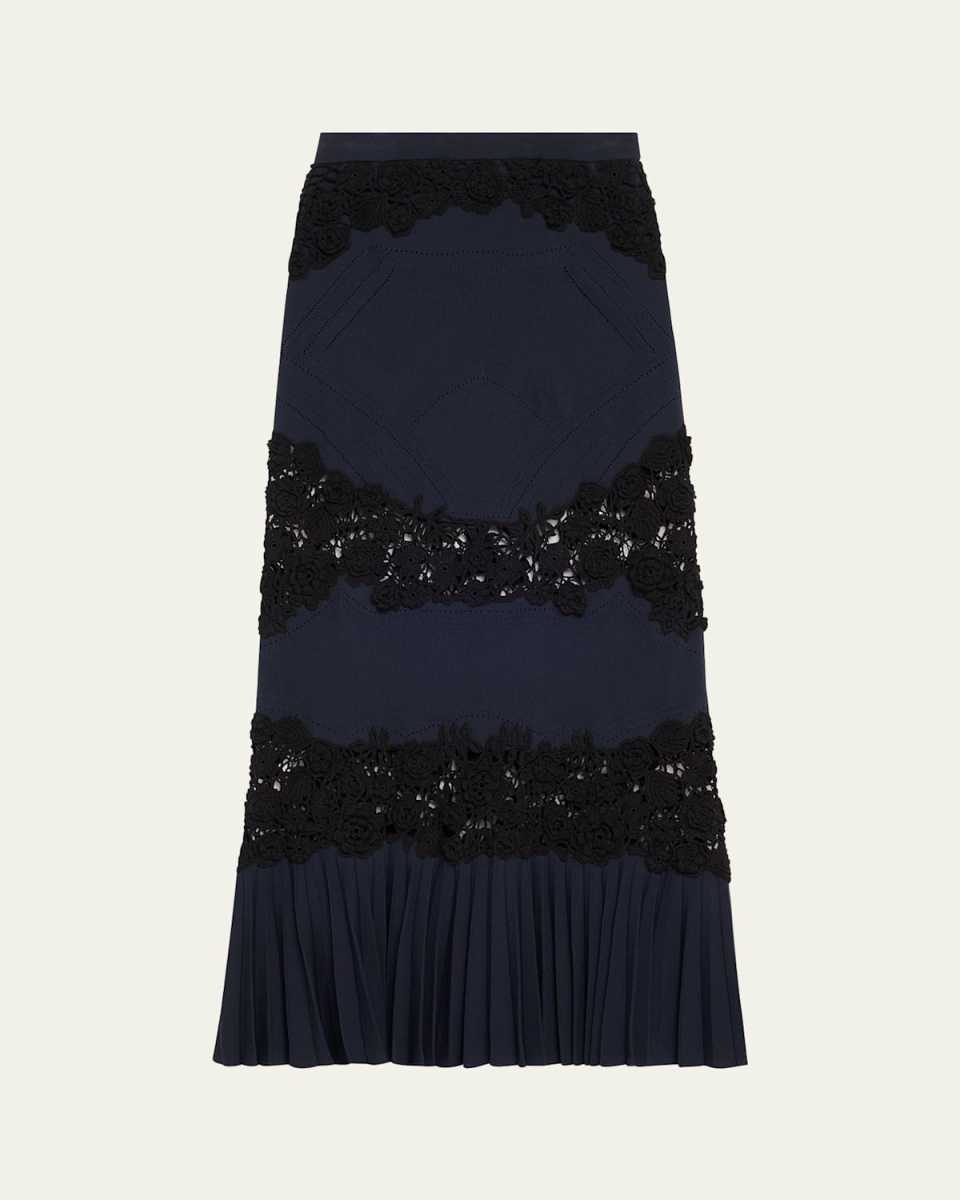 Madeline Crochet Knit Maxi Skirt